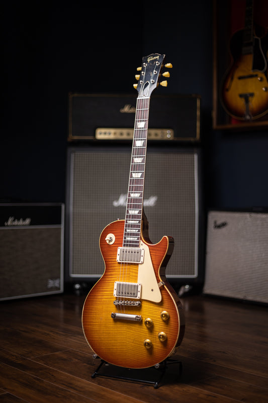 Gibson Custom Shop Murphy Lab 1959 Les Paul Standard Reissue Heavy Aged Electric Guitar - Slow Iced Tea Fade