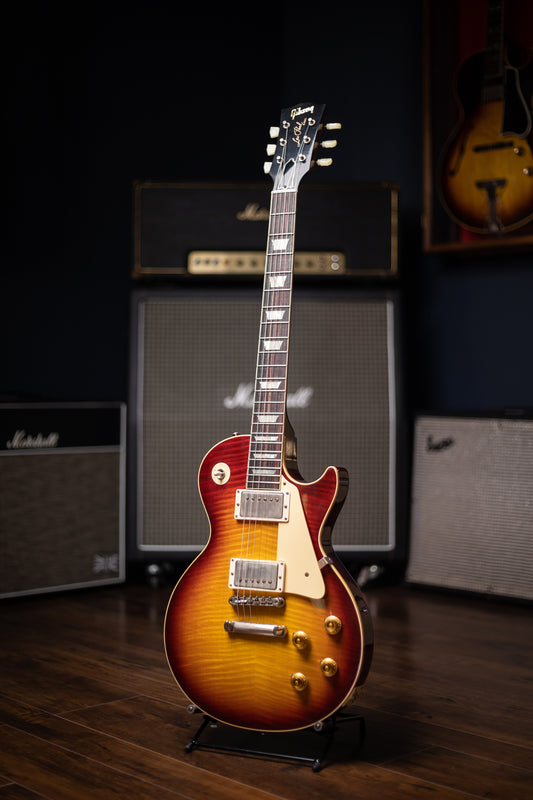 Gibson Custom Shop Murphy Lab 1959 Les Paul Standard Reissue Ultra Light Aged Electric Guitar - Factory Burst