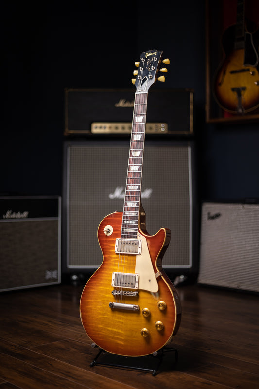 Gibson Custom Shop Murphy Lab 1959 Les Paul Standard Reissue Heavy Aged Electric Guitar - Slow Iced Tea Fade
