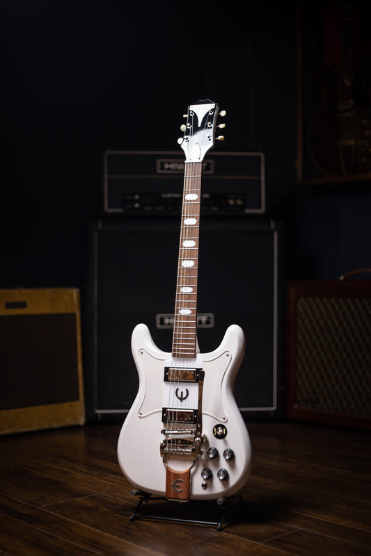 Epiphone Crestwood Custom Tremotone Electric Guitar - Polaris White