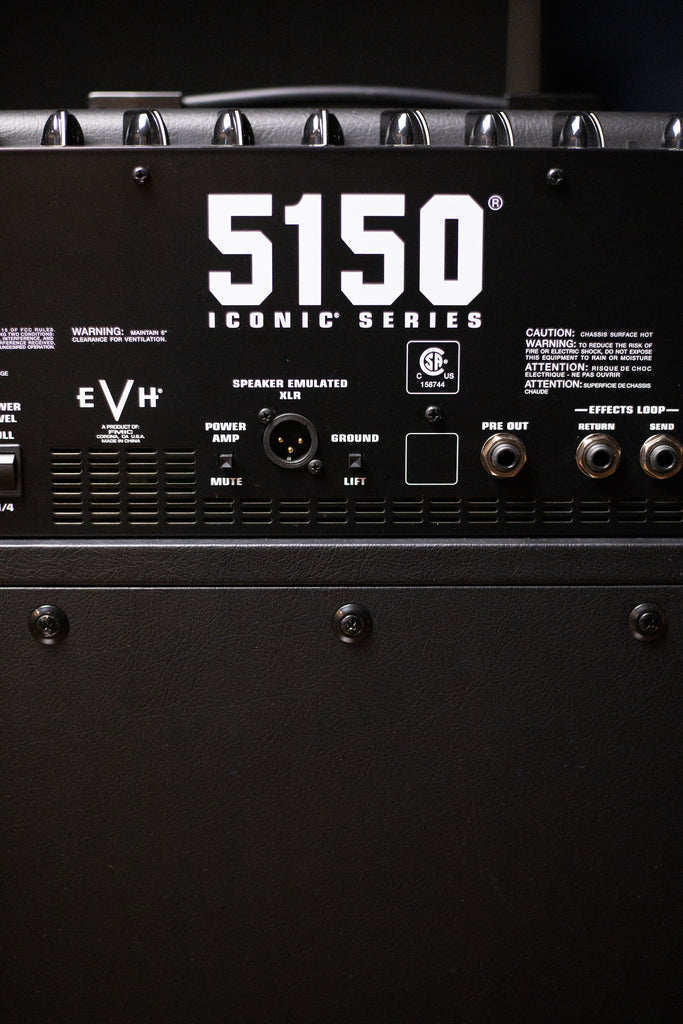 EVH 5150 Iconic 40w 1x12" Combo Amp - Black