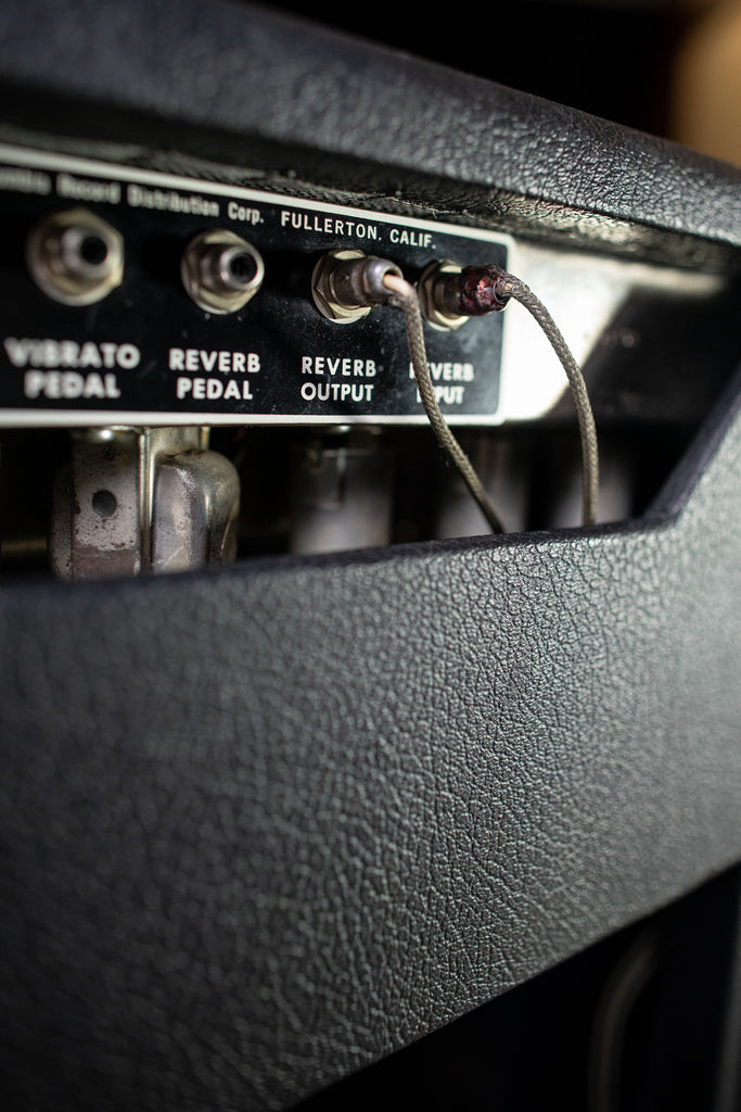 1965 Fender Twin Reverb Combo Amp- Black - Walt Grace Vintage