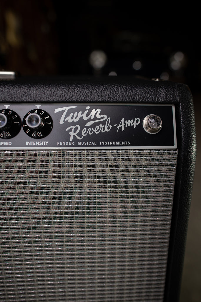 Fender Tone Master Twin Reverb 200 Watt 2x12” Combo Amp - Black - Walt Grace Vintage