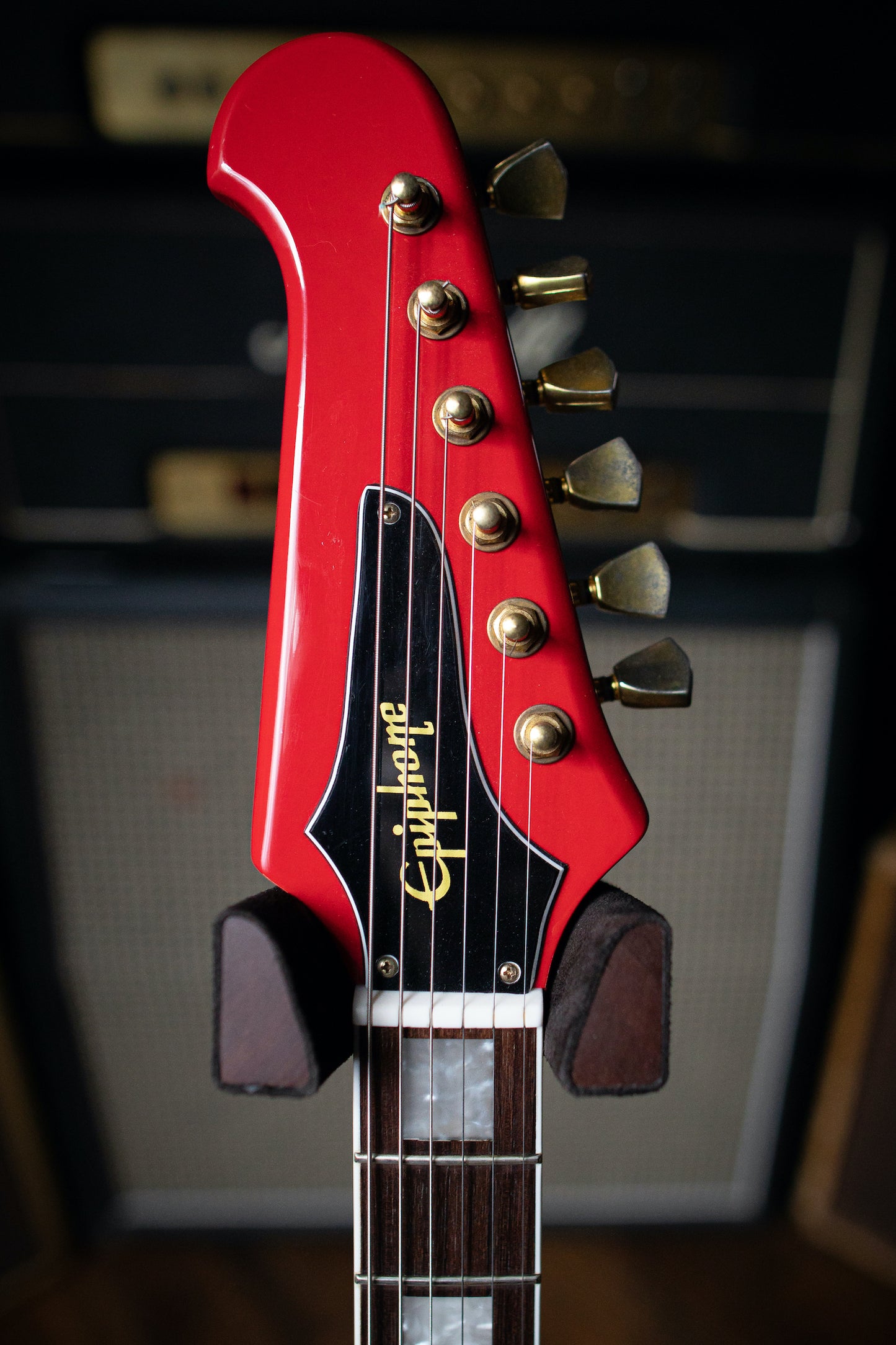 2002 Epiphone Firebird VII Electric Guitar - Red - Walt Grace Vintage