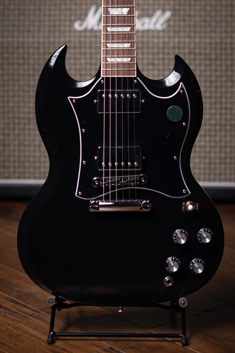 Gibson SG Standard Electric Guitar - Ebony – Walt Grace Vintage