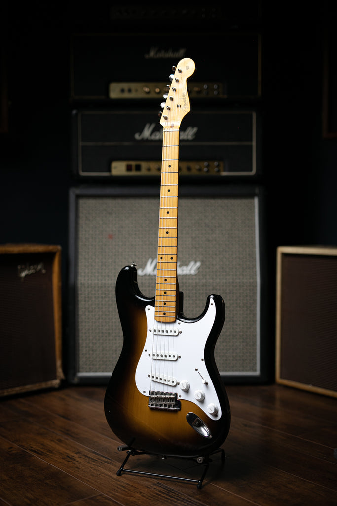 1982 Fender/Squier Stratocaster Electric Guitar - 2-Tone Sunburst - Walt Grace Vintage