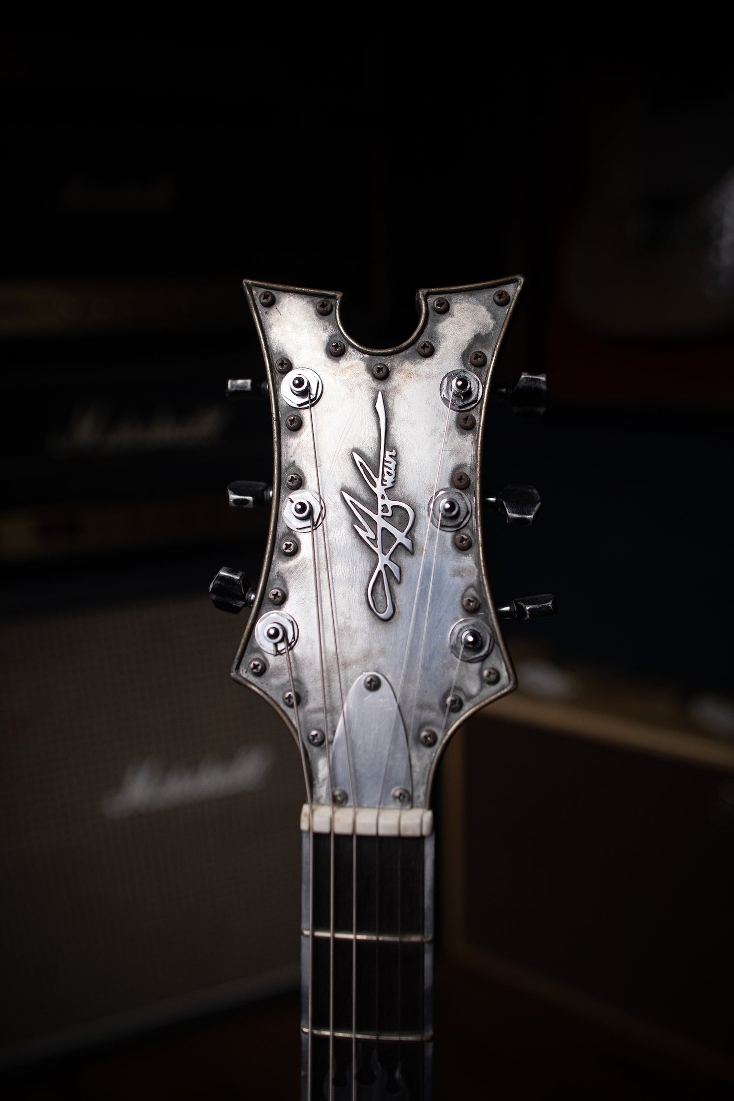 McSwain Custom Flame Electric Guitar - Walt Grace Vintage