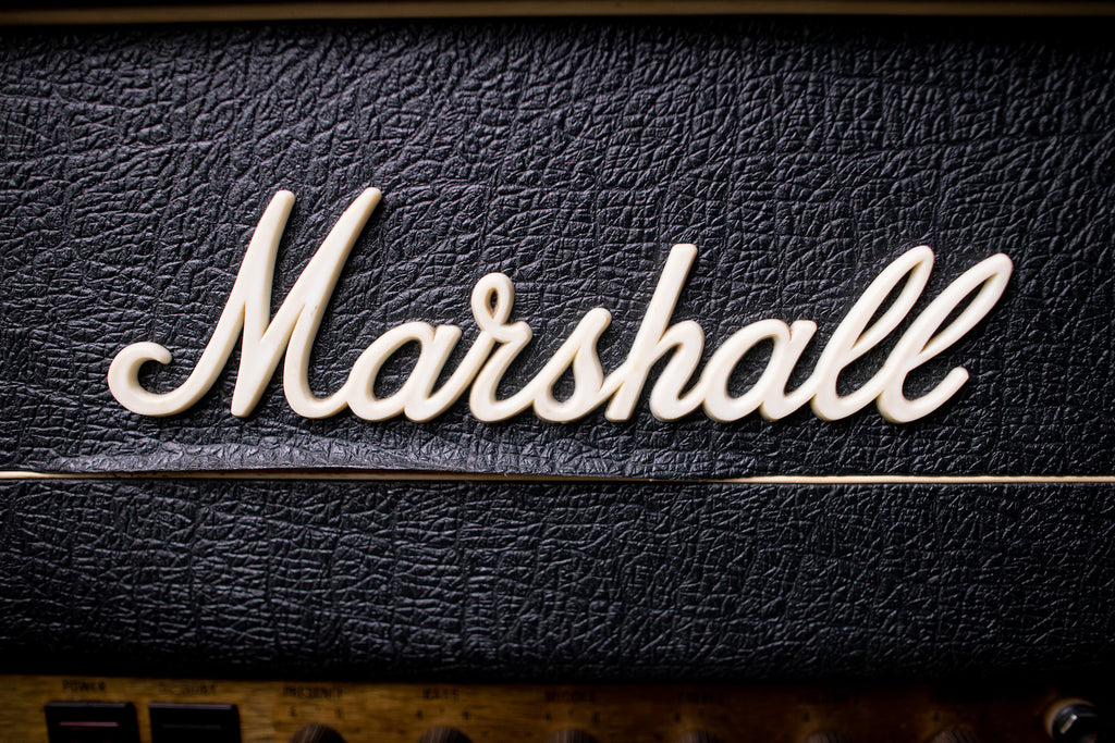 1977 Marshall JMP 50 / 1987 MKII Tube Head - Black - Walt Grace Vintage