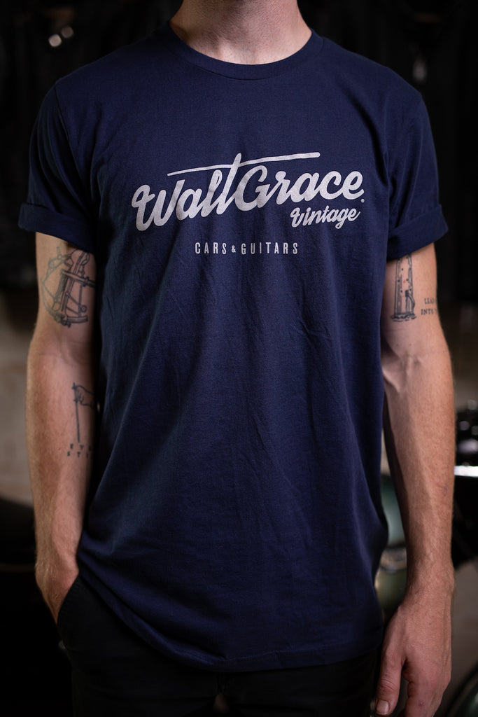 Walt Grace Vintage Logo Crewneck T-Shirt - Walt Grace Vintage