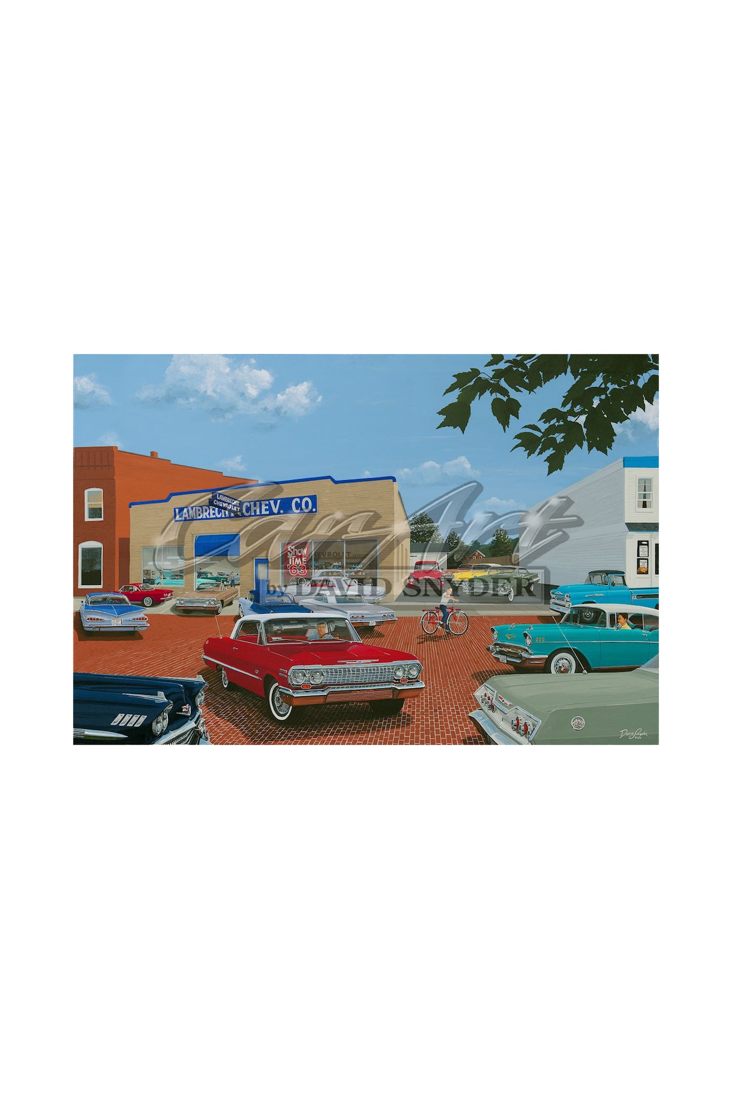 "Lambrecht Delivery" Limited Edition Print
