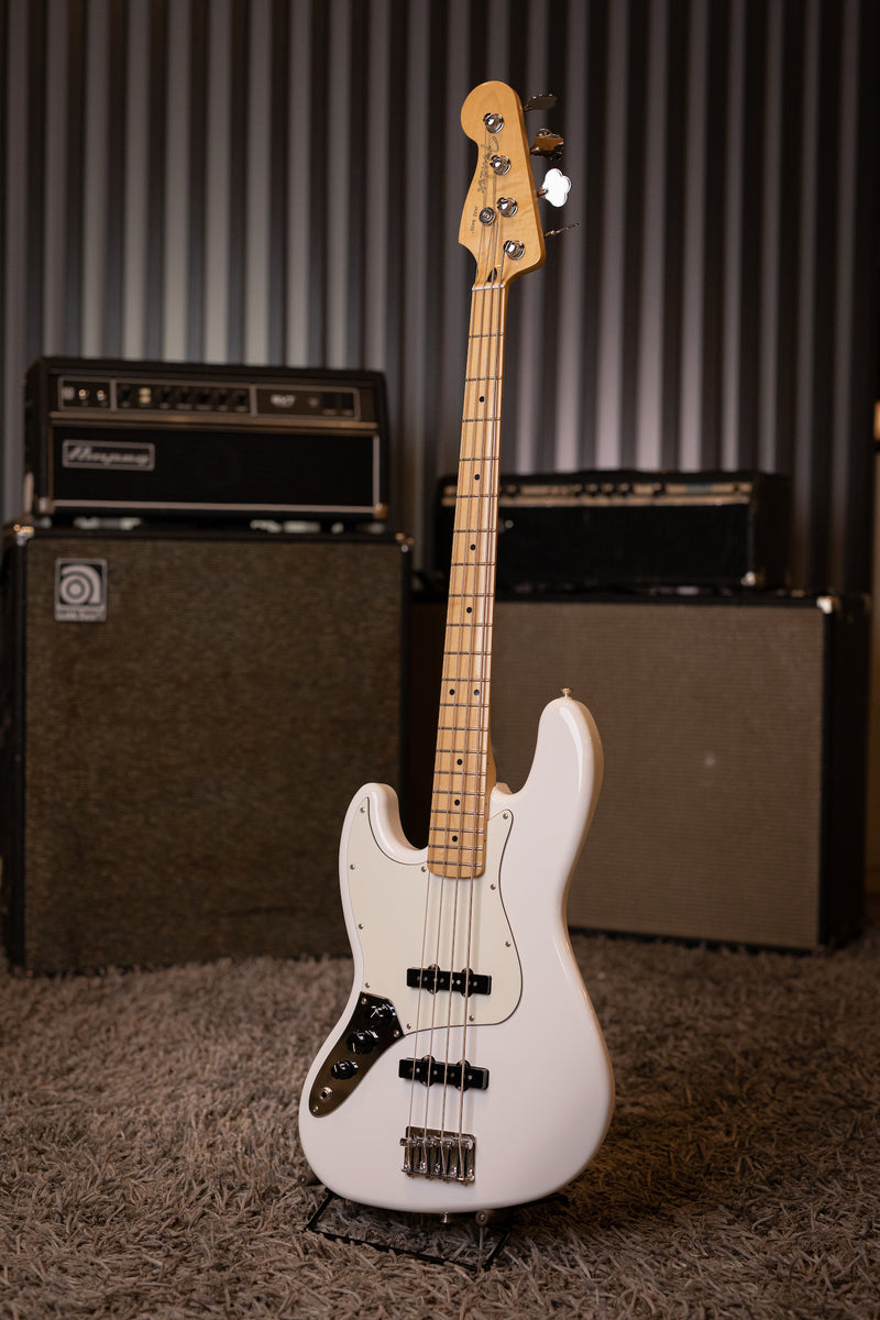 Fender Player Jazz Bass Left Handed - Polar White – Walt Grace