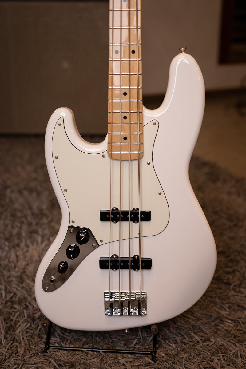 Fender Player Jazz Bass Left Handed - Polar White – Walt Grace