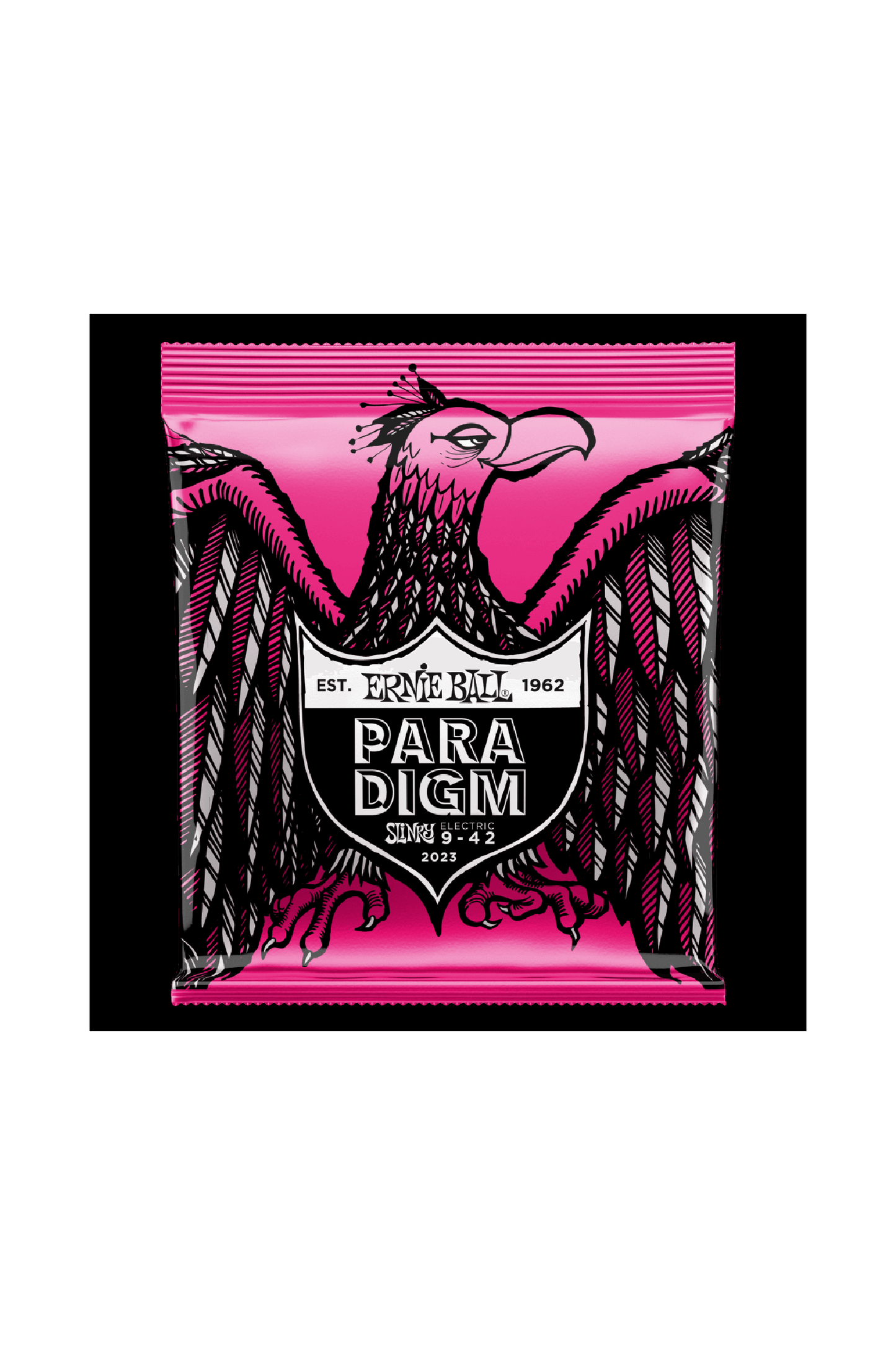 Ernie Ball P02023 Super Slinky Paradigm Electric Guitar 6 String 9-42