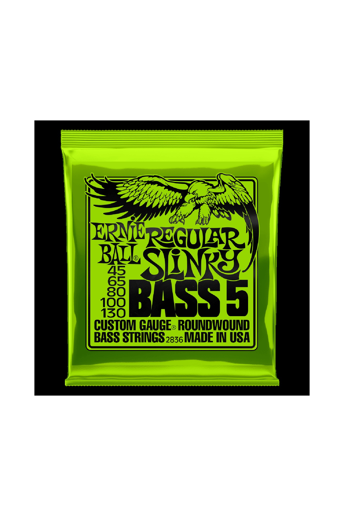 Ernie Ball 2836 Regular Slinky Nickel Wound Electric Bass 5 String