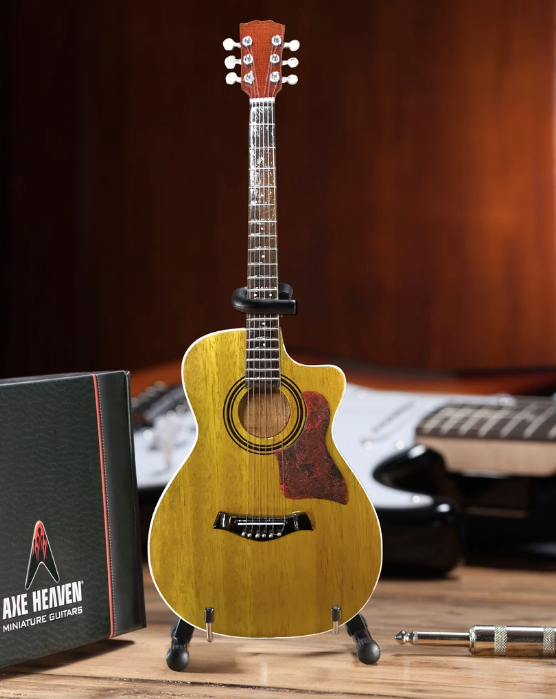 Classic Spruce Top Cutaway Acoustic Mini Guitar - Walt Grace Vintage