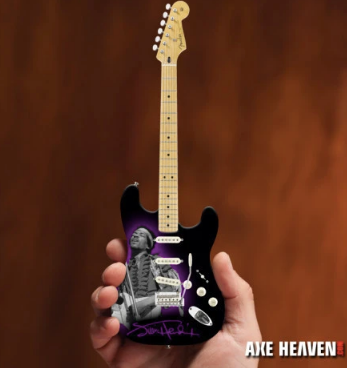 Jimi Hendrix Fender™ Strat™ Tribute Mini Guitar - Walt Grace Vintage