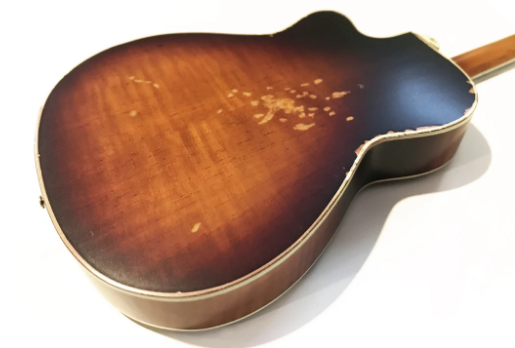 Toby Keith Signature Acoustic Mini Guitar - Sunburst - Walt Grace Vintage