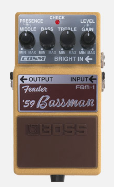 Used BOSS FBM-1 Fender '59 Bassman Amp