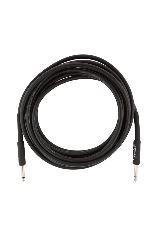 Fender Professional Series Instrument Cable 15' - Black