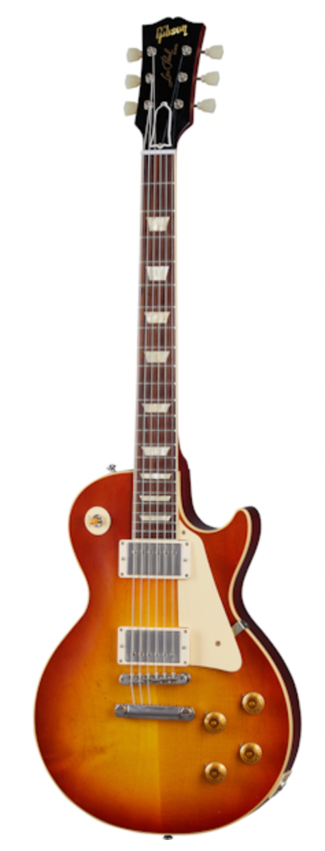 Gibson Custom Shop 1958 Les Paul Standard Reissue Murphy Lab Ultra Light Aged Electric Guitar - Washed Cherry Sunburst