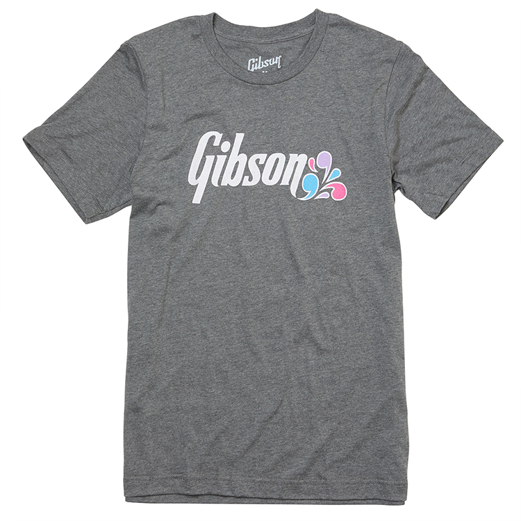 Gibson Floral T-Shirt - Gray - Walt Grace Vintage