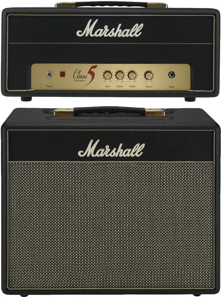 2011 Marshall Class 5 Tube Head and Extension Cabinet