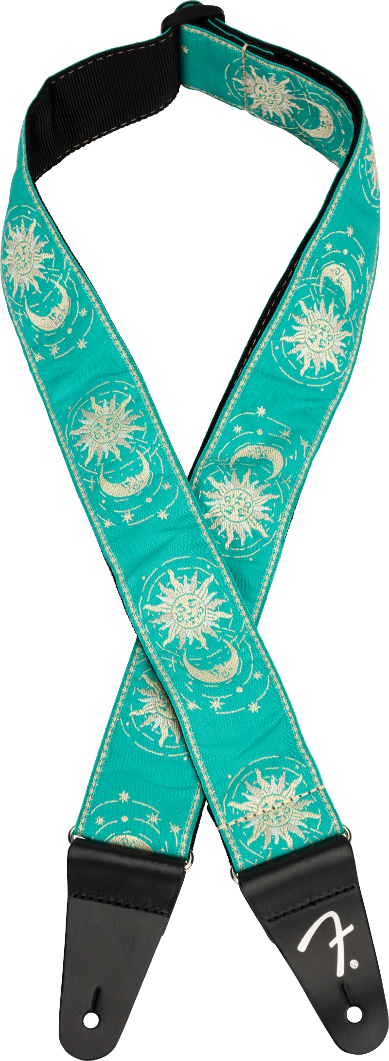 Amercian Vintage II Sun Guitar Strap - Sea Foam Green
