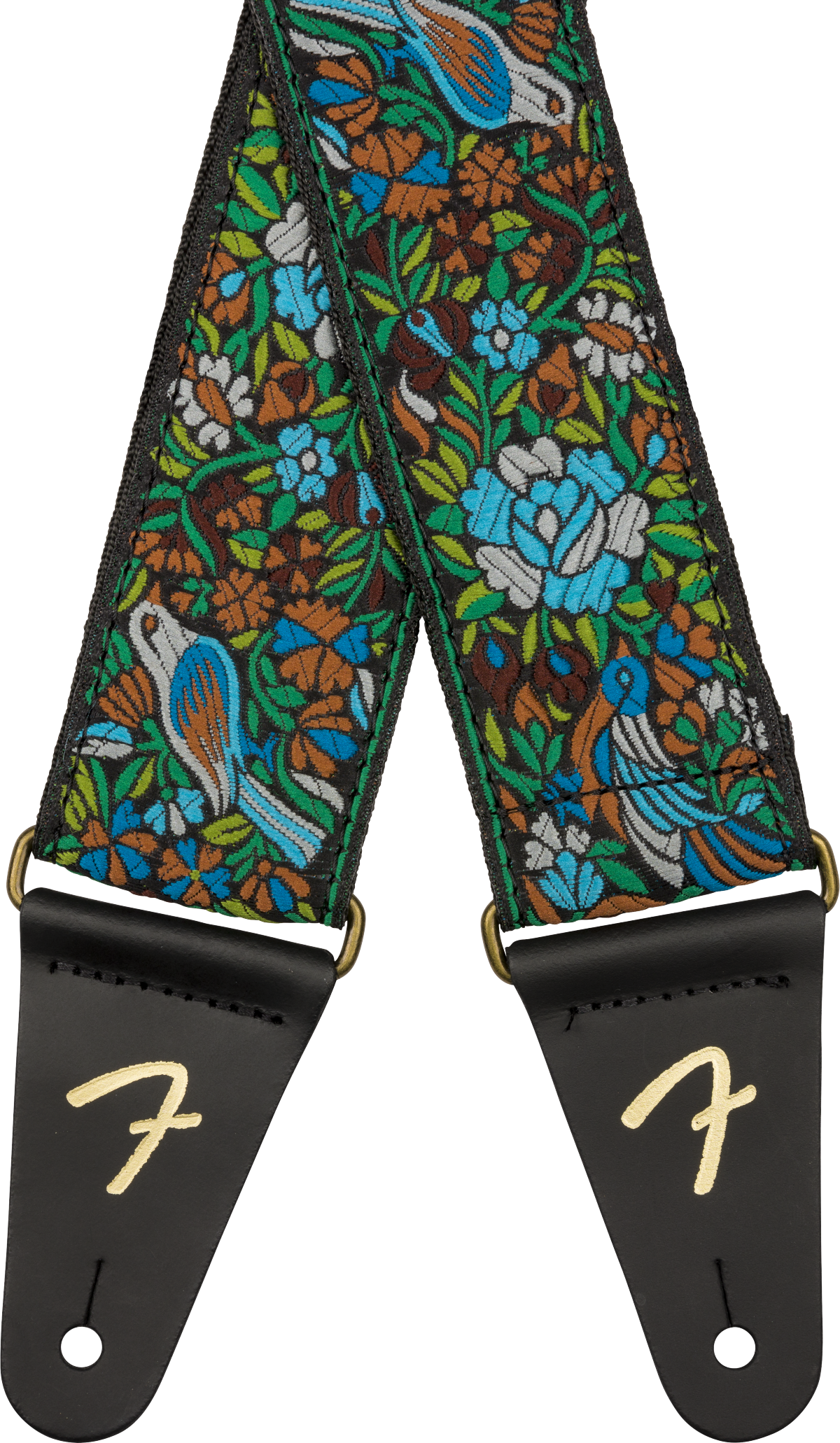 Fender Mosaic Jacquard Strap - Green
