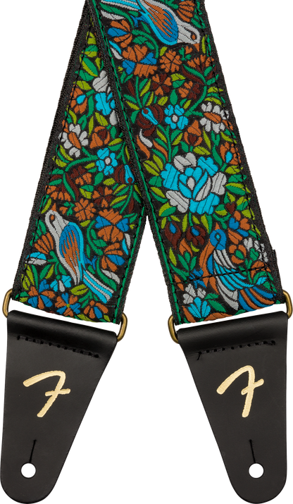 Fender Mosaic Jacquard Strap - Green