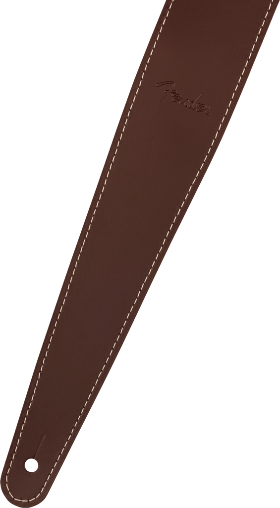 Fender Essentials Leather Straps - Brown