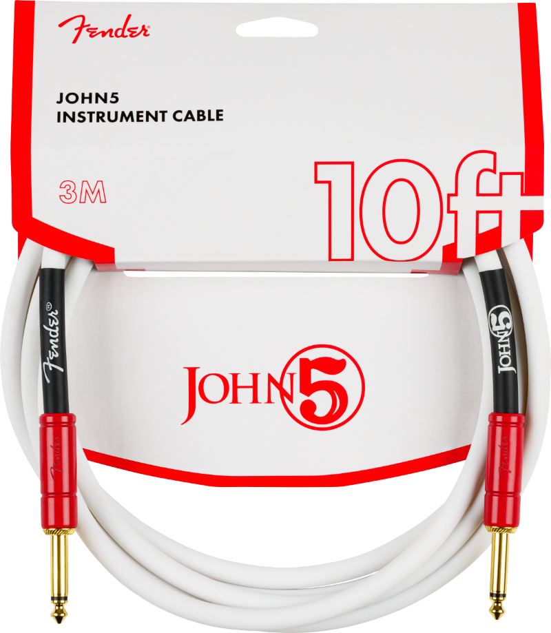 Fender John 5 Instrument Cable 10'