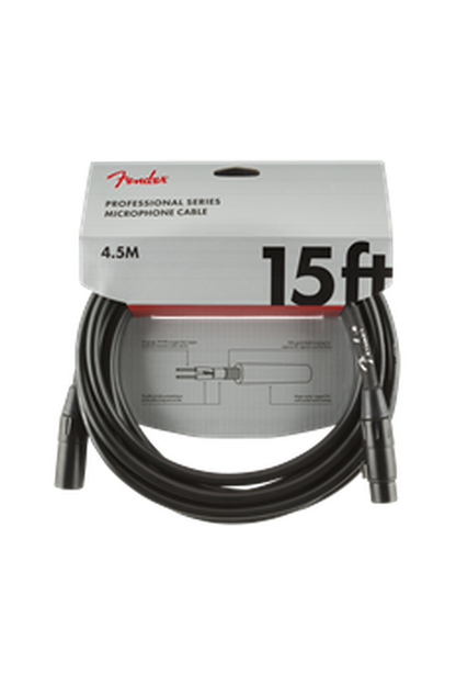 Fender Professional Series Microphone Cable -  15ft