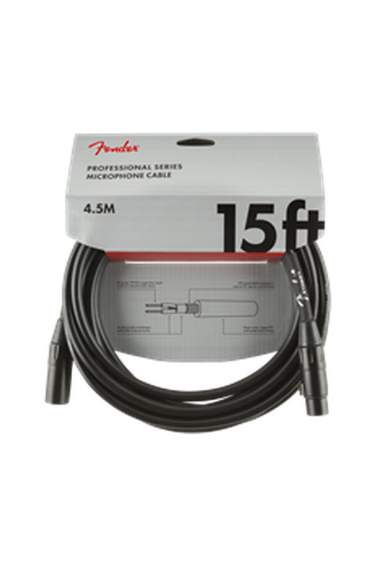 Fender Professional Series Microphone Cable -  15ft