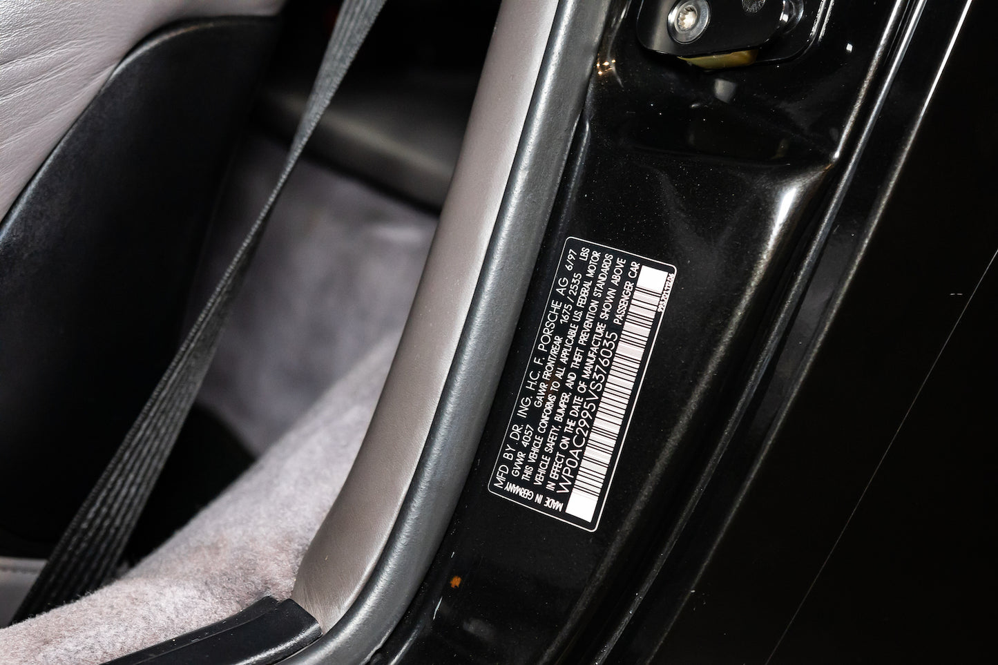 1997 Porsche 911 Turbo | Black Metallic