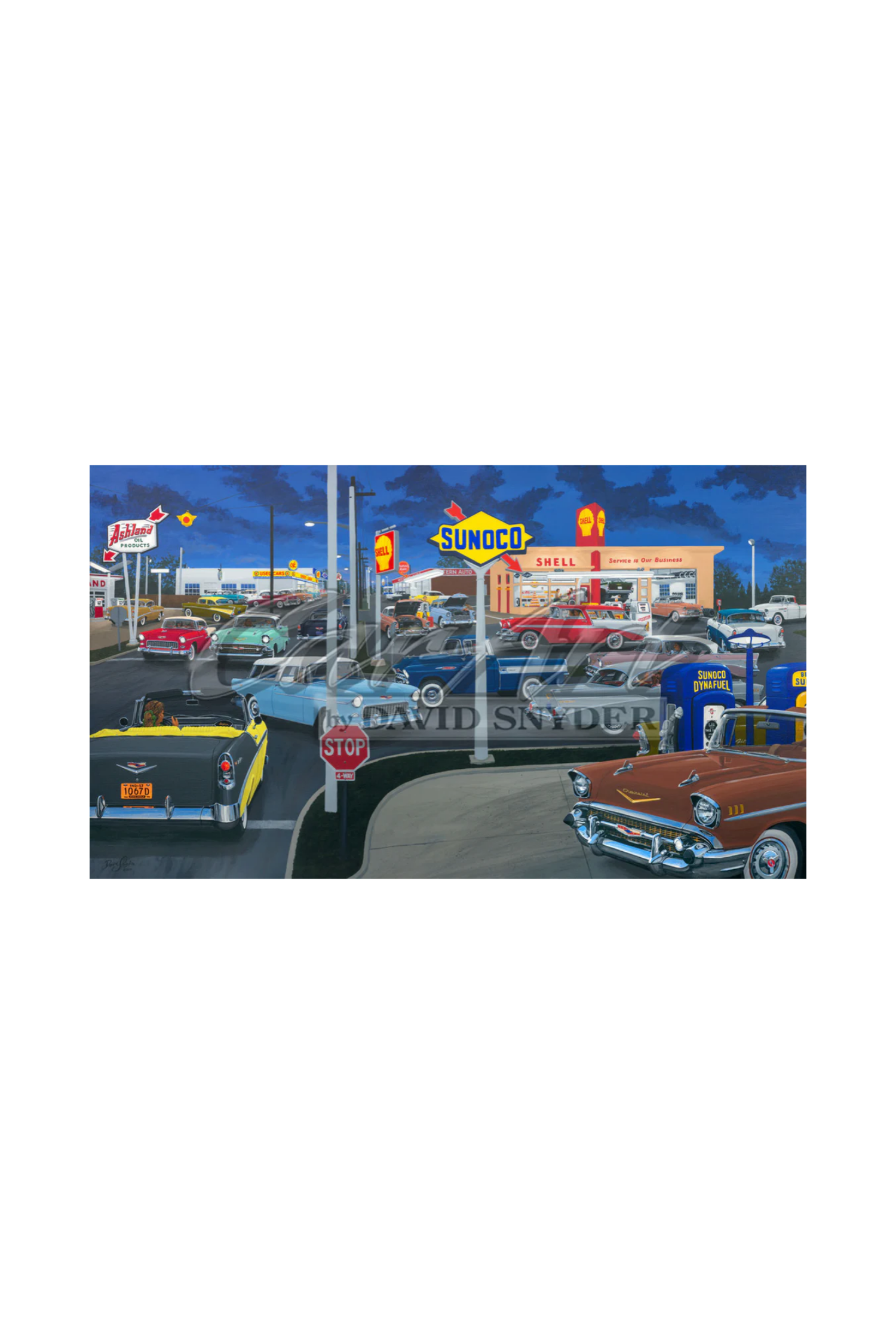 "Tri-Five" Limited Edition Print