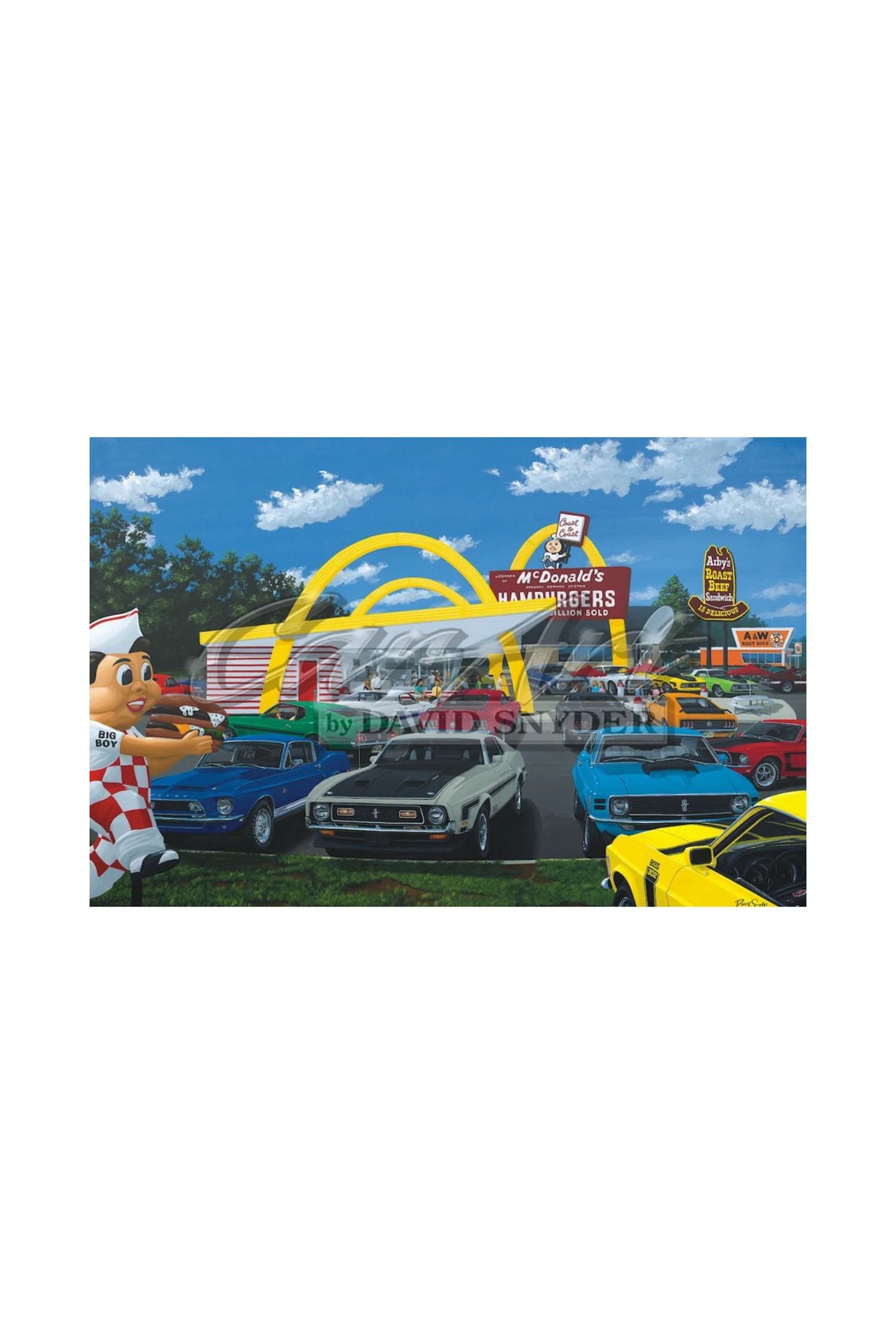 "Lunch With The Boss" Limited Edition Print