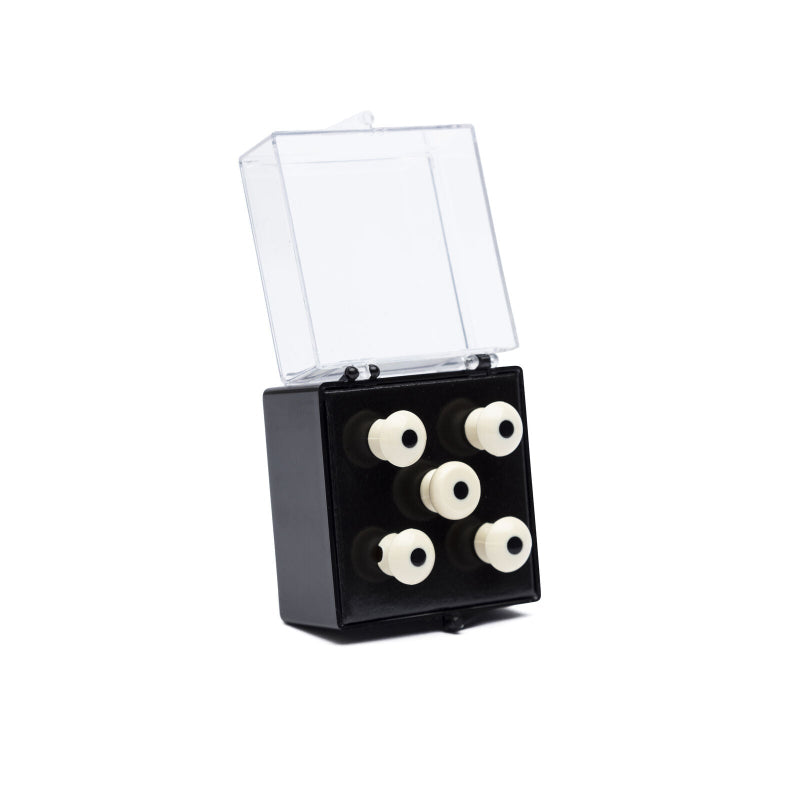 Martin Inlaid Bridge & Endpins - Bass White/Black