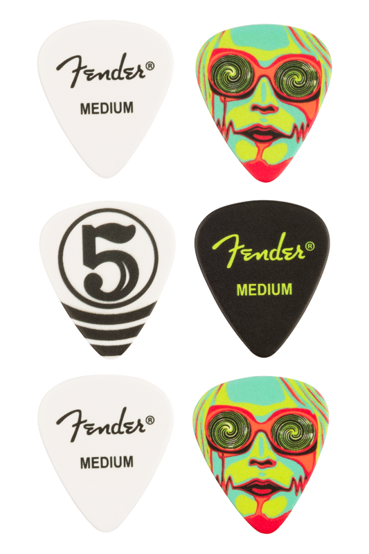 Fender John 5 351 Celluloid Picks (6)