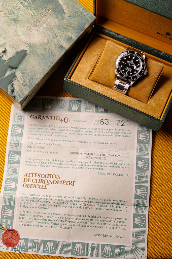 1999 Rolex Submariner, Ref. 16610