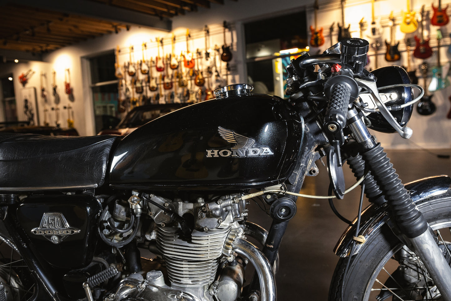 1972 Honda CB450 - Black