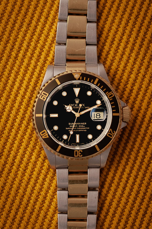 1990 Rolex Submariner Two-Tone Ref. 16613