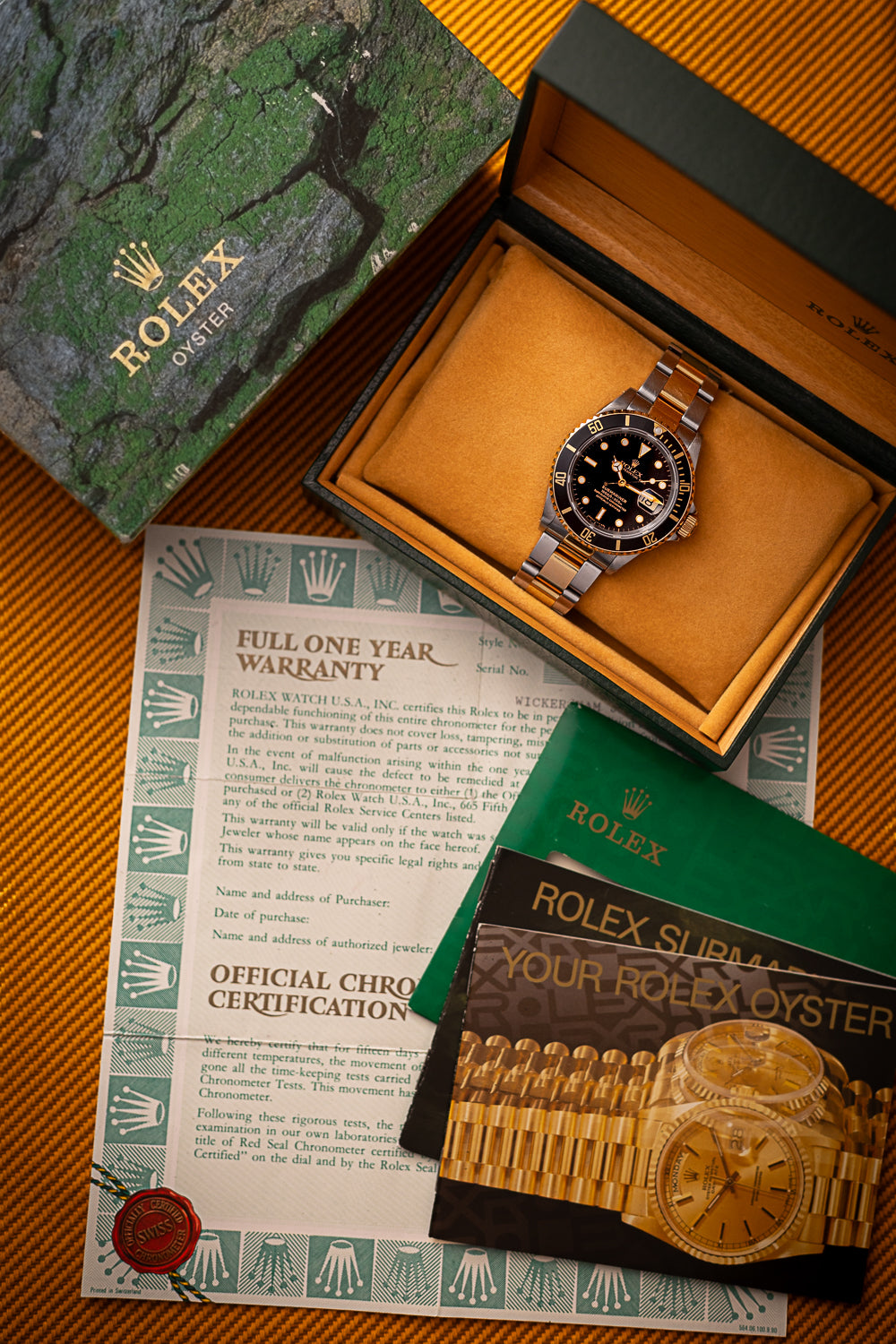 1990 Rolex Submariner Two-Tone Ref. 16613