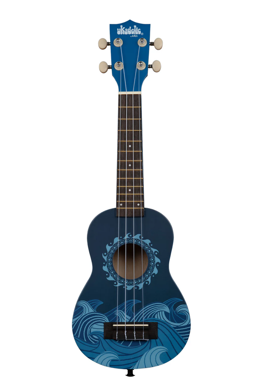 Kala Ukadelic Soprano Ukulele - Deep Blue
