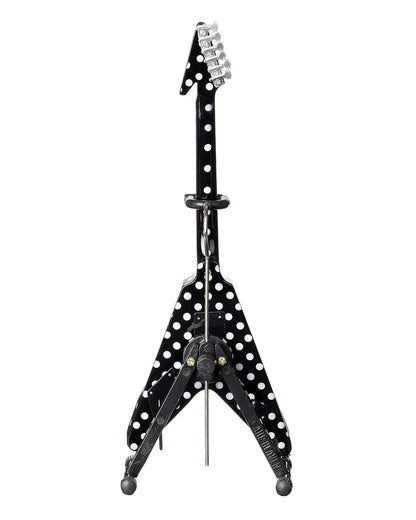 "Harpoon" V Polka Dot Signature - Mini Guitar