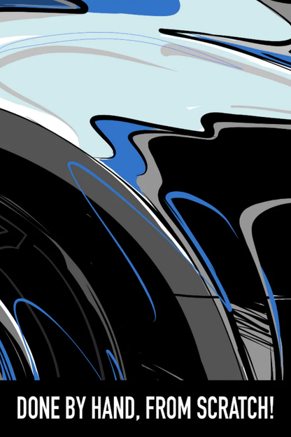 Marz Ink - Porsche Carrera 1980 (ACRYLIC/METAL)