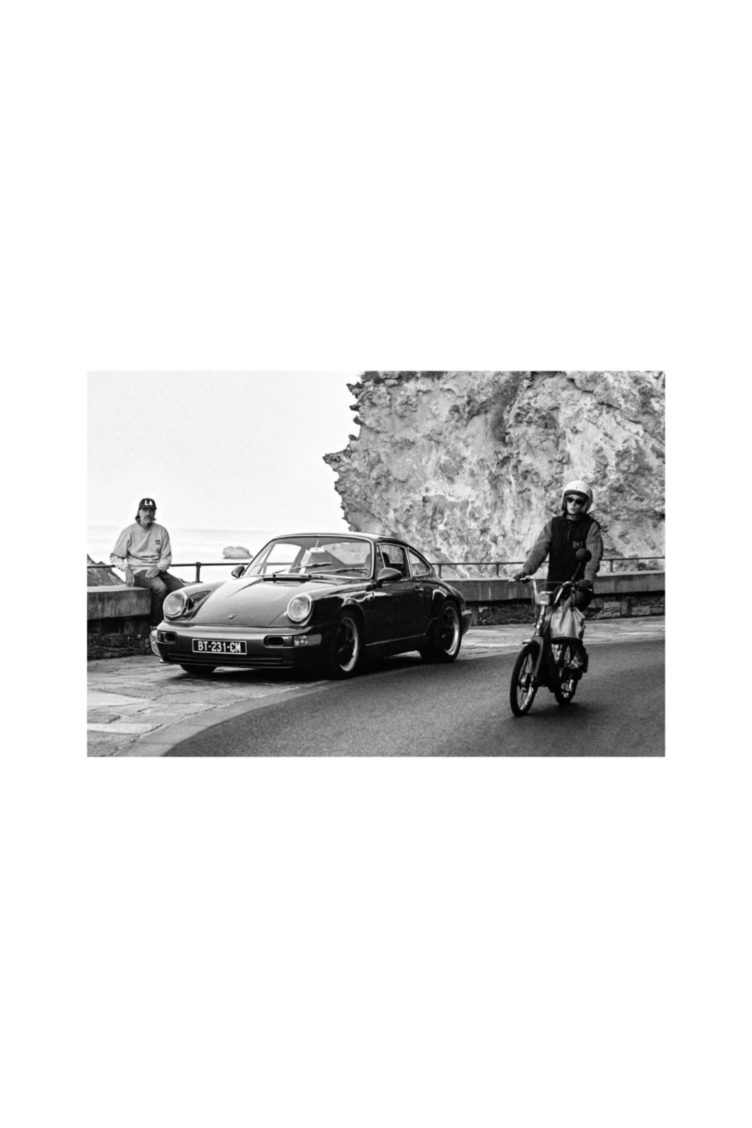 Bart Kuykens "Biarritz Plage" Framed Photograph