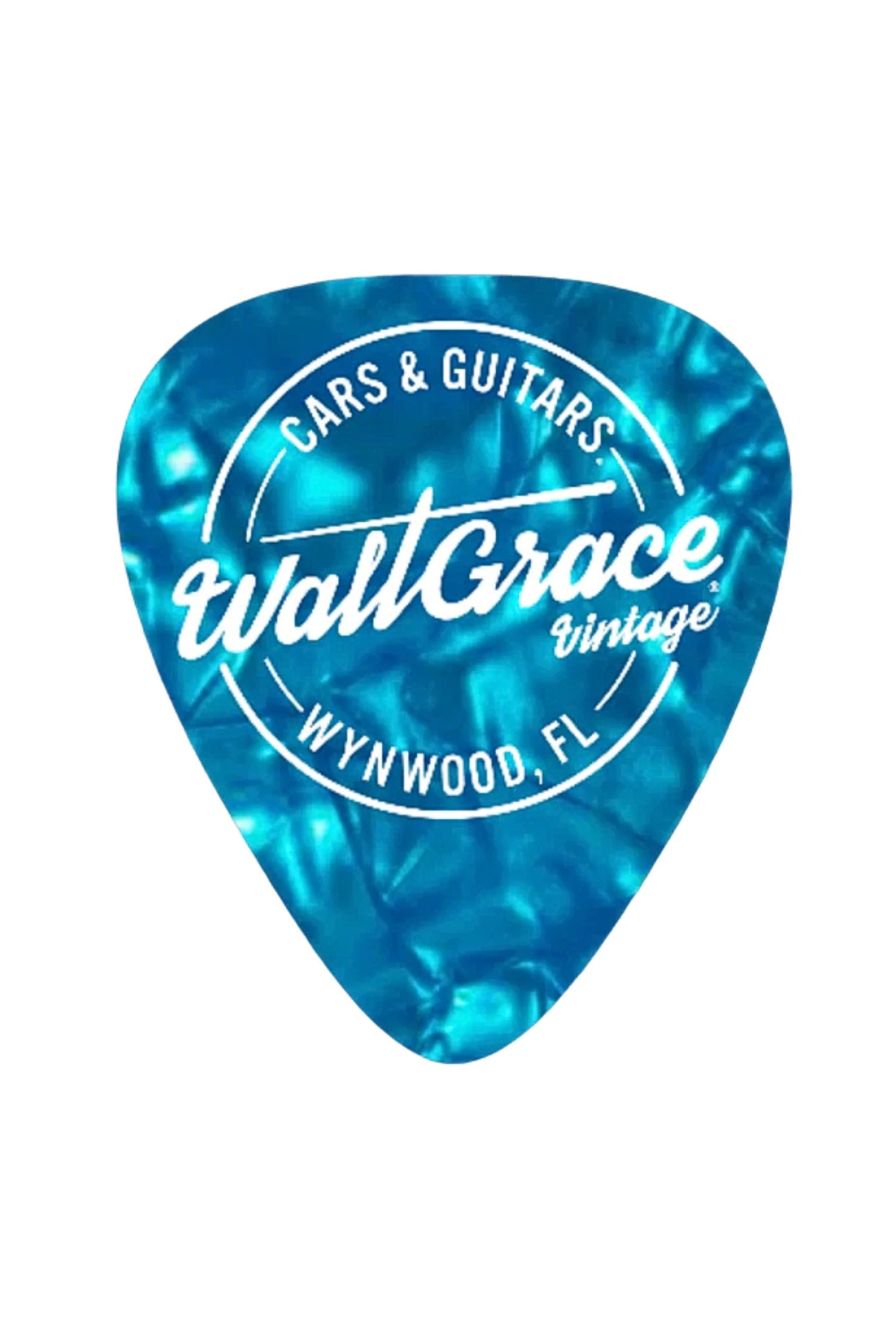 Walt Grace Vintage Celluloid Pick Pack .71mm - Light Blue Pearloid
