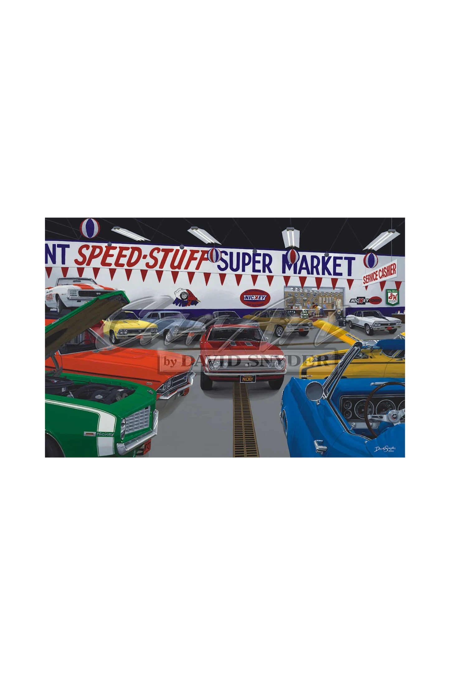 "Speed-Stuff Super Market" Limited Edition Print