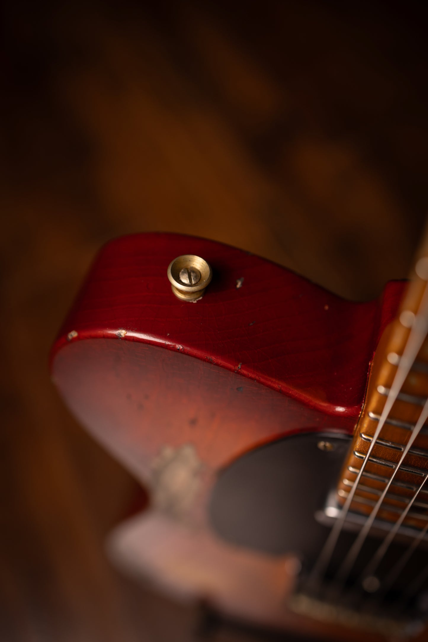 Fender Custom Shop 1952 Telecaster Super Heavy Relic Electric Guitar - Aged Cherry Sunburst