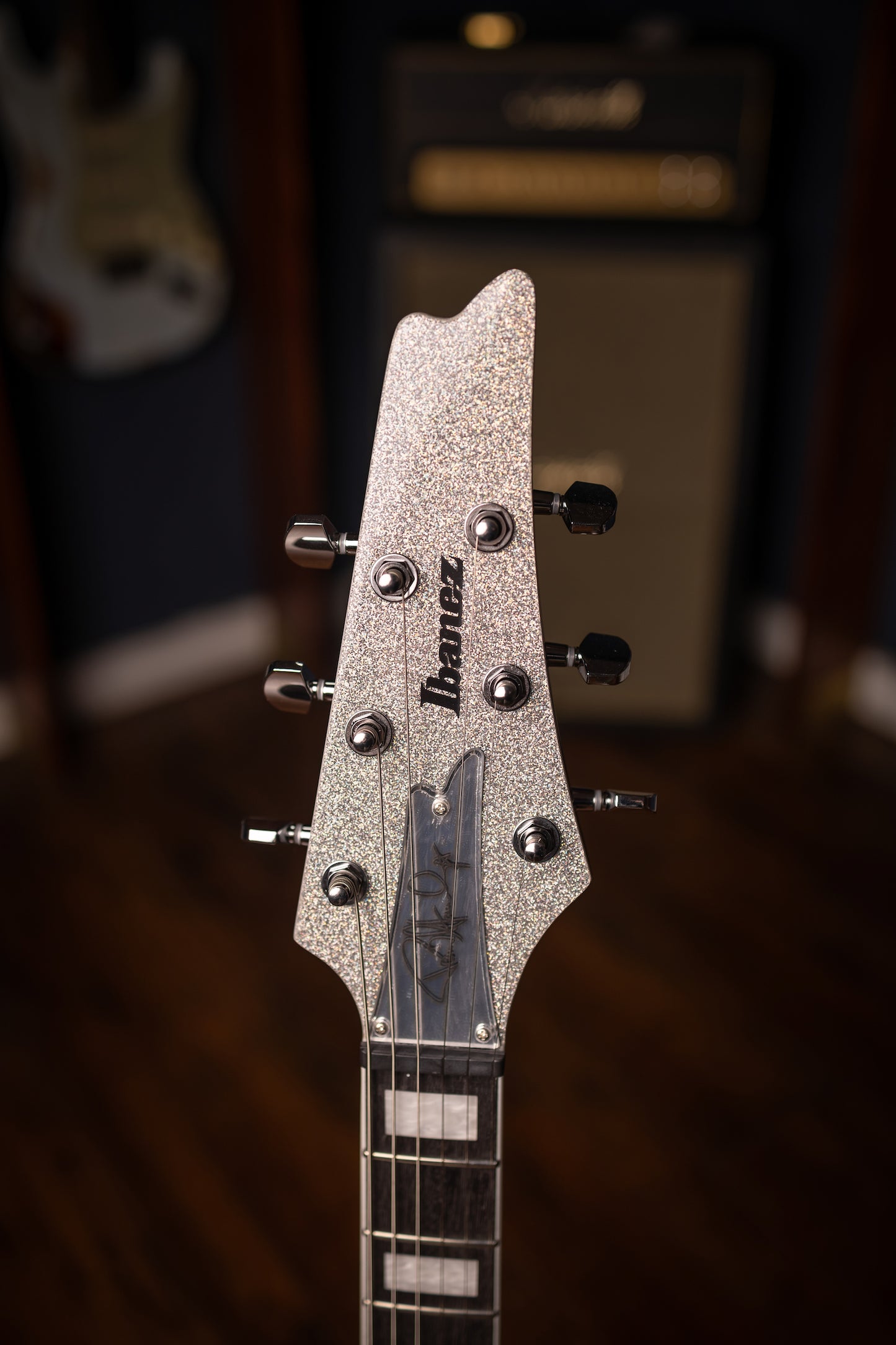 Ibanez Paul Stanley Signature PS60SSL Electric Guitar - Sliver Sparkle